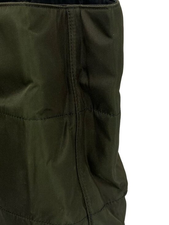 Prada Tote Dark Green Black Plastic Chain X - Picture 11 of 12